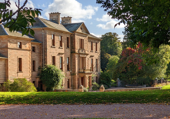 Exterior of Cambo House